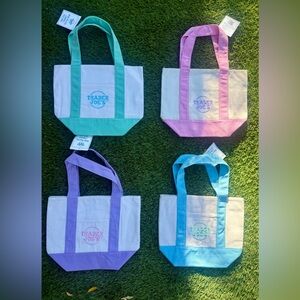 Trader Joe's Colorful Tote Bag Collection